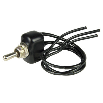 BEP Marine 1002003 SPST PVC Coated Toggle Switch, OFF/(ON) Action