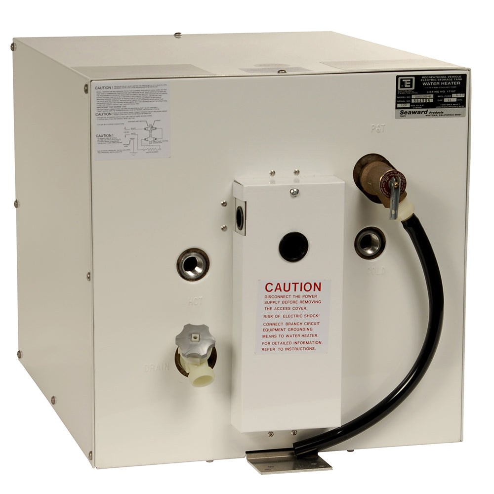 Whale Marine Seaward 6 Gallon Hot Water Heater, 240V/3000W, Ignition Protected