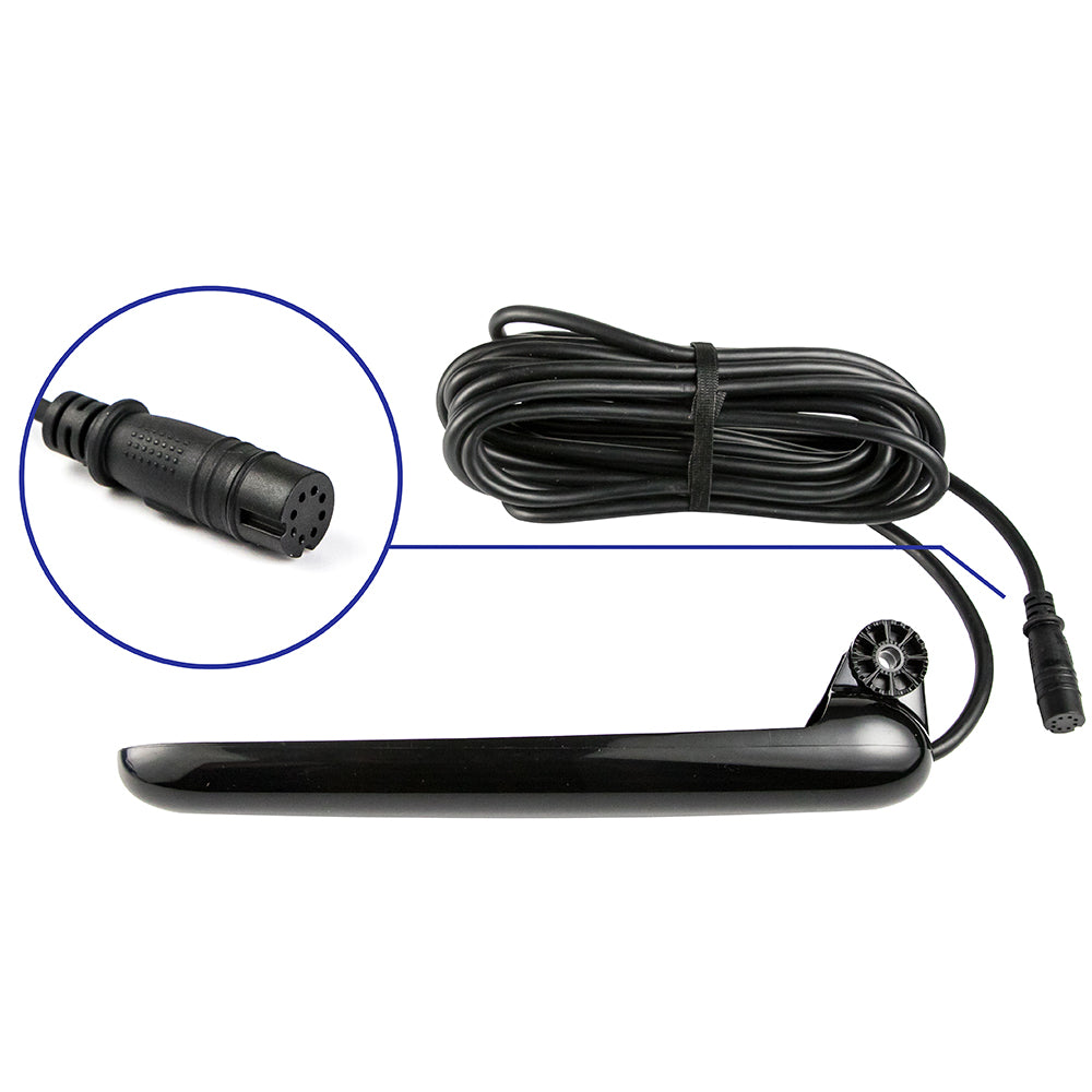 Lowrance TripleShot Skimmer Transom-Mount Transducer, 8-Pin