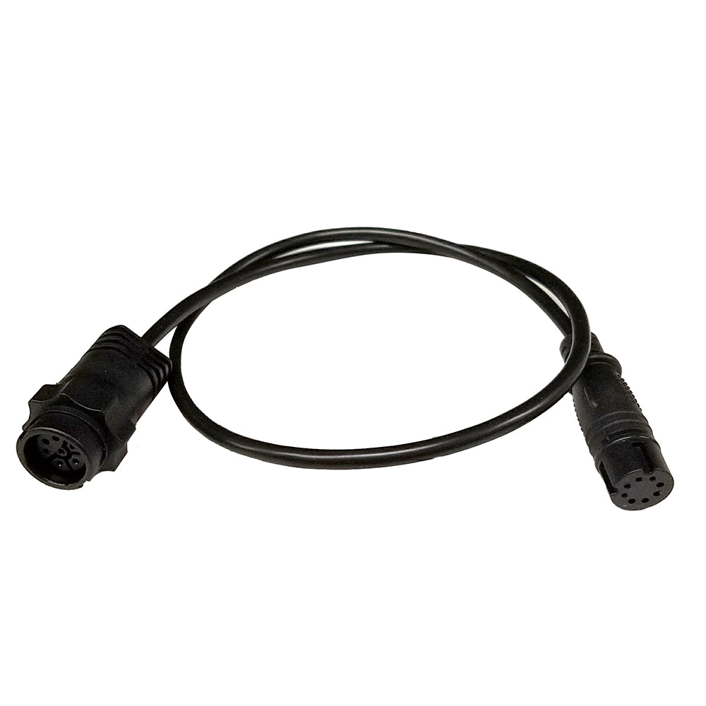 Lowrance 7-Pin Transducer Adapter Cable to HOOK², HOOK Reveal & Simrad Cruise, 000-14068-001