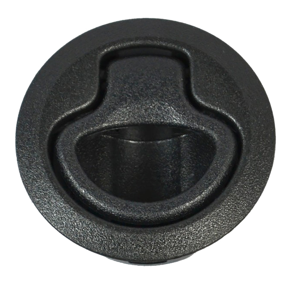 Southco M1-63 Flush Pull Latch, Non-Locking, Black PC/PBT Blend