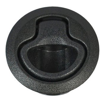 Southco M1-63 Flush Pull Latch, Non-Locking, Black PC/PBT Blend
