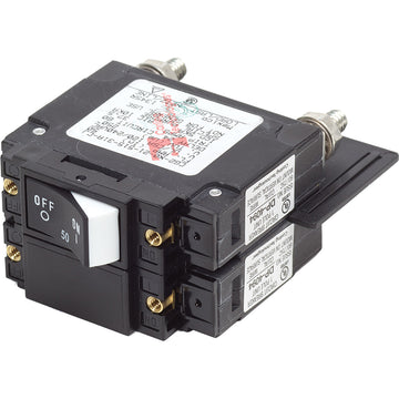 Blue Sea Systems UL-489 Circuit Breaker, 50A Raised Rocker