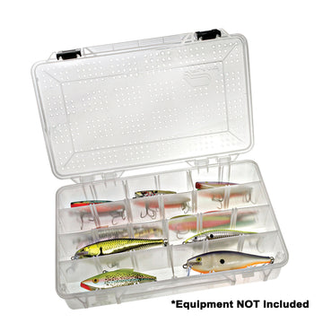 Plano Hydro-Flo Deep StowAway 3700 Tackle Box, Clear