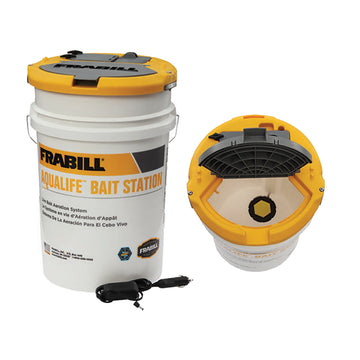 Frabill Aqua-Life Bait Station, 6 Gallon – Aerated Livewell System