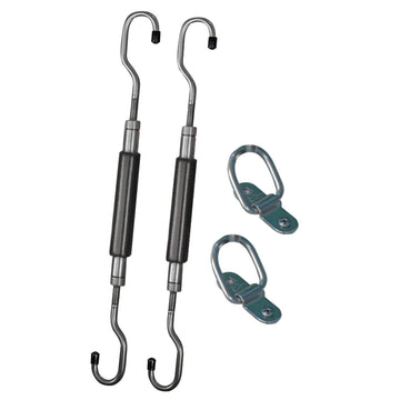 C. Sherman Johnson Cooler Tie-Down Kit, 1000 lbs Load, 15" Max Length