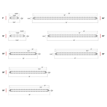 RIGID Industries SR-Series PRO 40" Spot/Flood Combo LED Light Bar