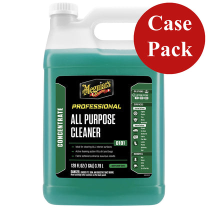 Meguiar's D10101 Detailer All Purpose Cleaner, 1 Gallon Bottles (Case of 4)
