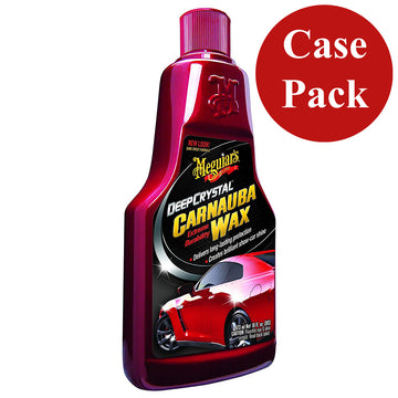 Meguiar's Deep Crystal Carnauba Wax, 16 oz, Case of 6