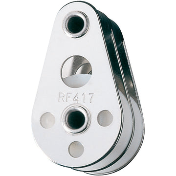 Ronstan Series 30 Utility Block, Double, Tube Rivet, Stainless Steel / Acetal