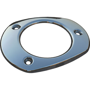Mate Series Stainless Steel Cap for Oval Plastic Rod Holders, 2000CS
