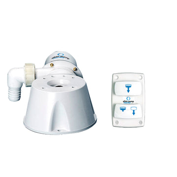 Albin Pump Marine Silent Electric Toilet Kit, 12V – CE Certified
