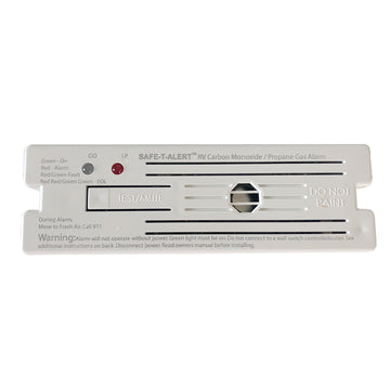 Safe-T-Alert 35 Series Dual CO/Propane Alarm, 12V RV Surface Mount, White