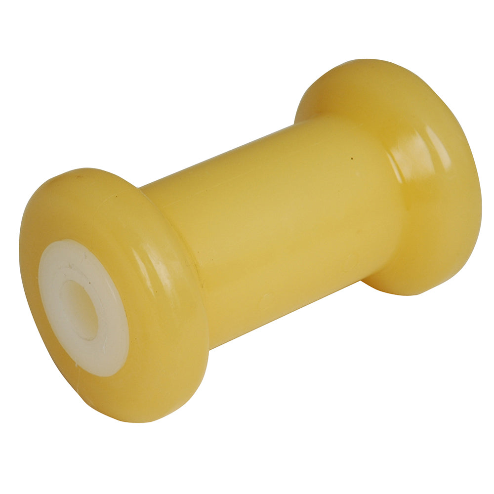 C.E. Smith Spool Roller with Gold TPR and Bushing, 2-7/8" Diameter