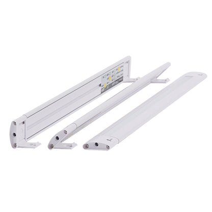 Lunasea Lighting Adjustable Linear LED Light, 20" Warm White, 12VDC with Dimmer