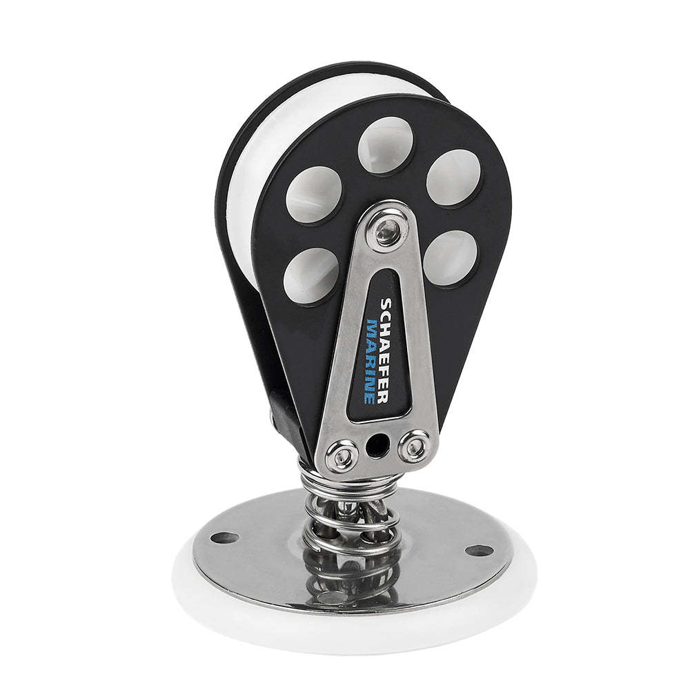 Schaefer 7 Series Stand-Up Swivel Aluminum Block, 2-2/8" Sheave