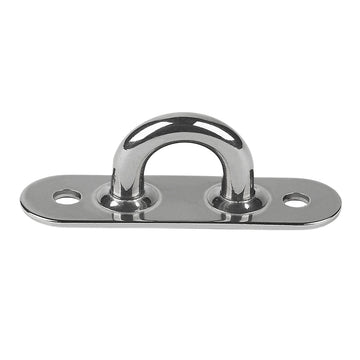 Schaefer Marine Stainless Steel Welded Pad Eye, 2-1/4" L, 750 lbs SWL