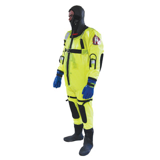 First Watch RS-1000 Ice Rescue Suit, Hi-Vis Yellow, Universal Fit