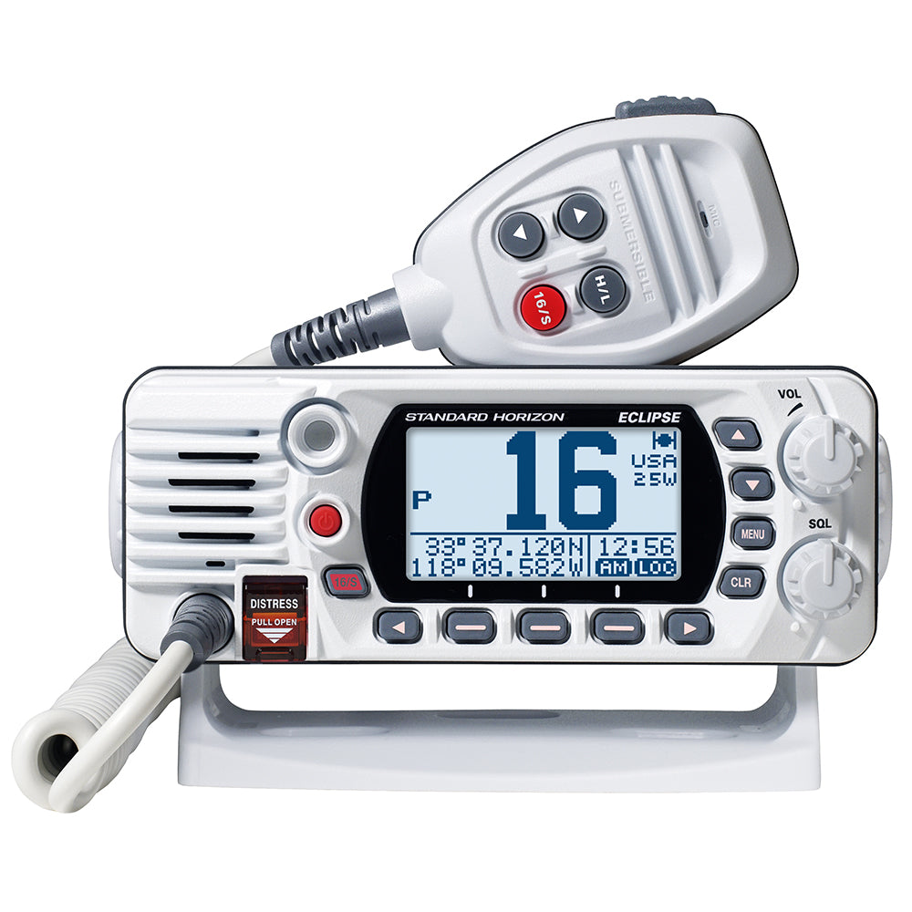 Standard Horizon GX1400W Fixed-Mount VHF Radio, White