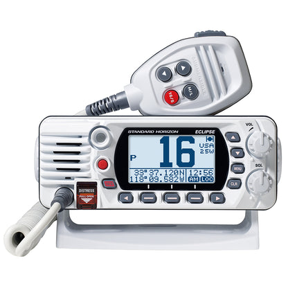 Standard Horizon GX1400W Fixed-Mount VHF Radio, White