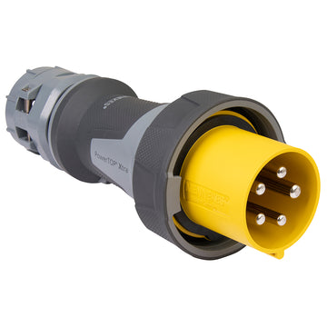 Marinco 100A 3-Phase Y Shore Power Plug, 120/208V, UL & ABYC Approved