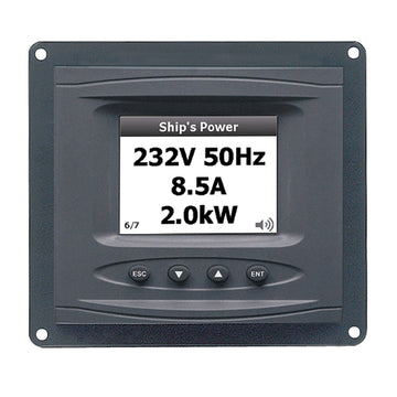BEP Marine 600-ACSM-KIT Panel Conversion Kit for ACM to ACSM with AC Monitor