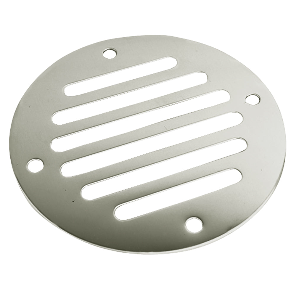 Sea-Dog Stainless Steel Drain Cover, 3-1/4 Inch – 304 Stainless