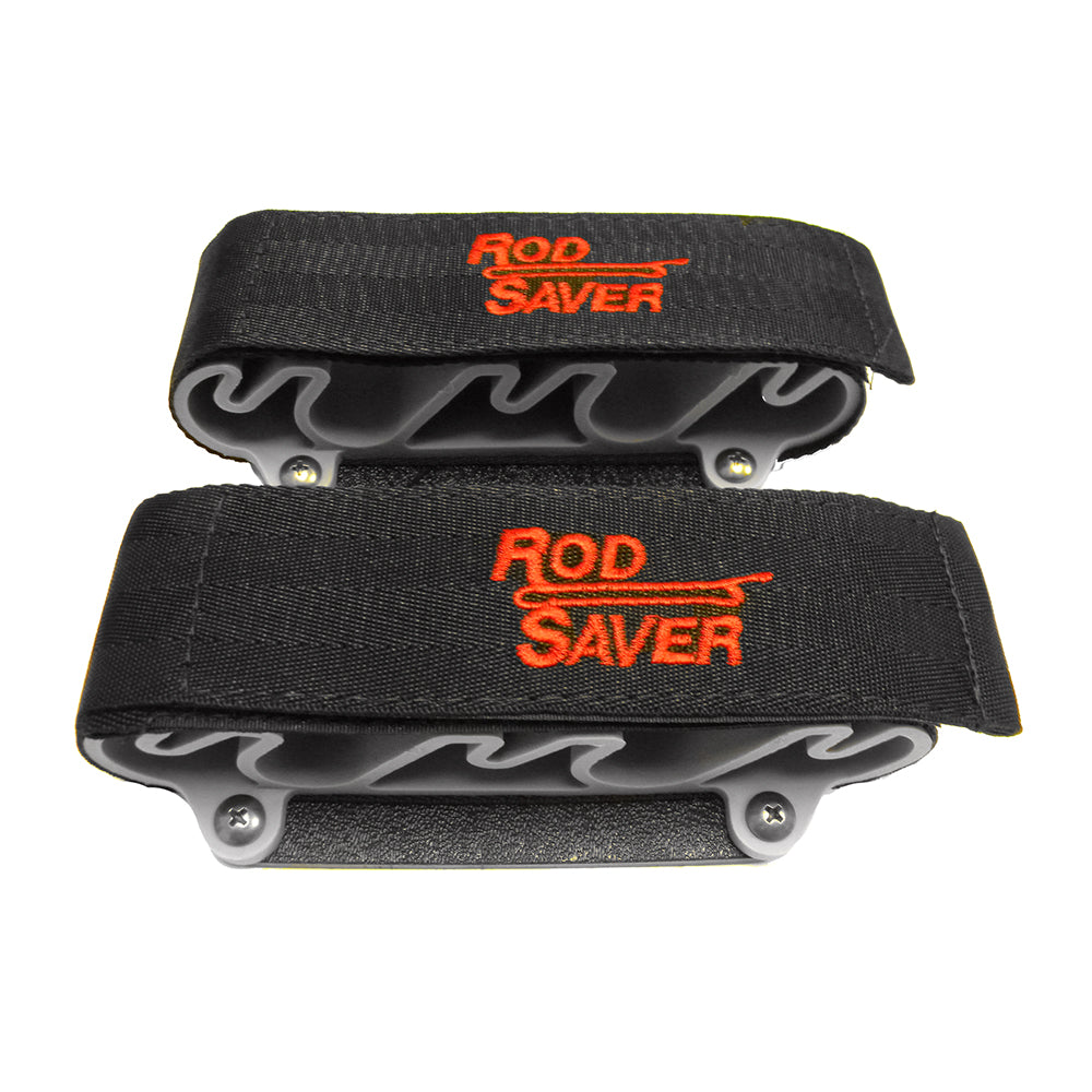 Rod Saver Portable Side Mount 4 Rod Holder with 3M Dual-Lock