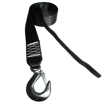 Rod Saver WS16T Winch Strap Replacement with Tail, 16 ft.