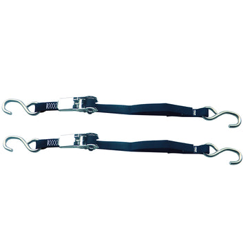 Rod Saver Stainless Steel Ratchet Tie-Down, 1" x 6', 1200 lb Capacity