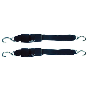 Rod Saver Stainless Steel Quick Release Transom Tie-Down - 2" x 6' - 1