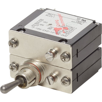 Blue Sea Systems COTS Military Grade A-Series 15 Amp 2-Pole Circuit Breaker