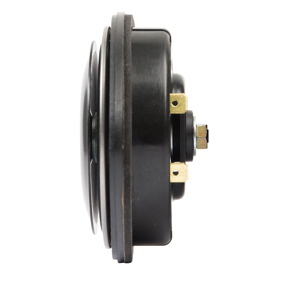 Marinco 12V Drop-In Low Profile Horn, 111 dB with Black & White Grills