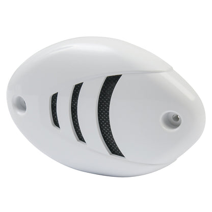 Marinco 12V Drop-In Low Profile Horn, 111 dB with Black & White Grills