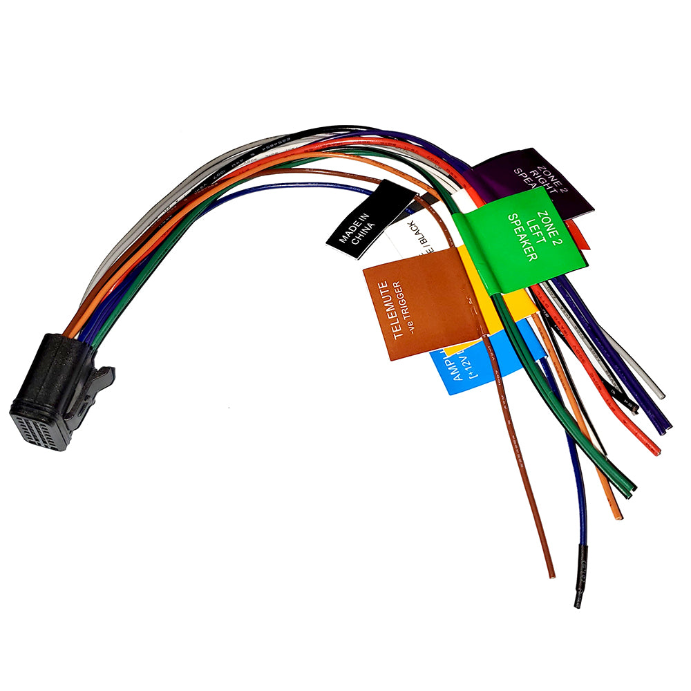 Fusion Power/Speaker Wire Harness for MS-RA70/RA-70NSX Marine Stereos