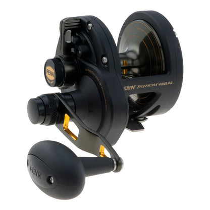 PENN Fathom Lever Drag 2-Speed Conventional Fishing Reel, 40N, Right-Hand Retrieve