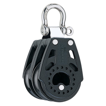 Harken 40mm Carbo Air Double Fixed Block, 970 lb Working Load
