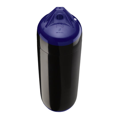 Polyform U.S. F-3 Twin Eye Boat Fender, 8.2" x 30" – Black