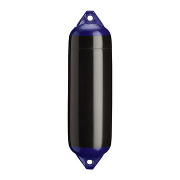 Polyform U.S. F-3 Twin Eye Boat Fender, 8.2" x 30" – Black