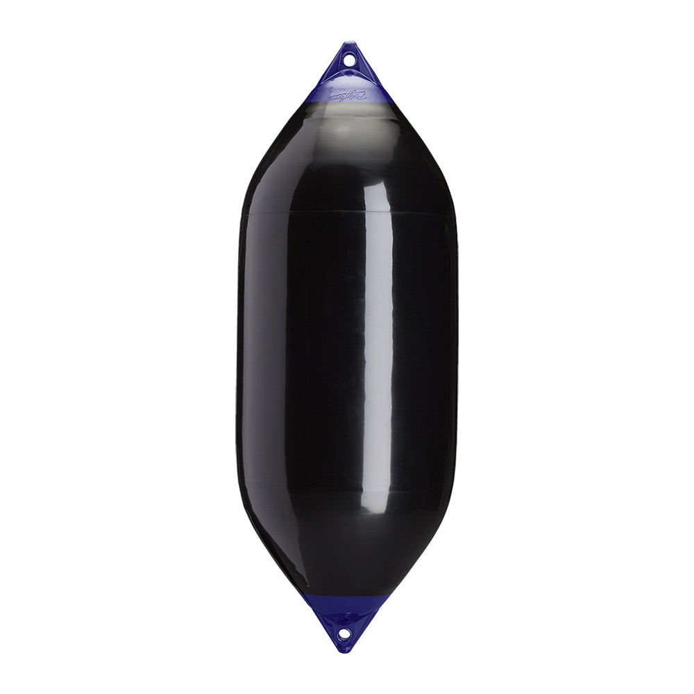 Polyform F-11 Twin Eye Boat Fender, 21.2 in. x 57.5 in., Black