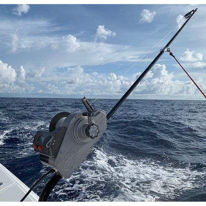 Tigress XD Poseidon Dredge Boom, 7' Heavy-Duty Fiberglass for Offshore Fishing