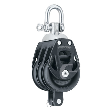 Harken 60mm Aluminum Element Triple Block with Swivel and Becket