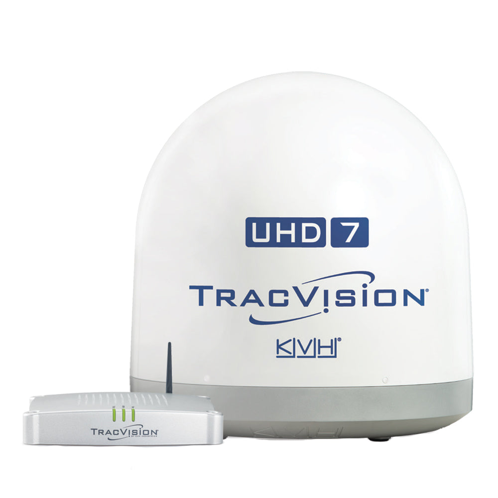 KVH TracVision UHD7 Marine Satellite TV Antenna, 4K UHD with TriAD™