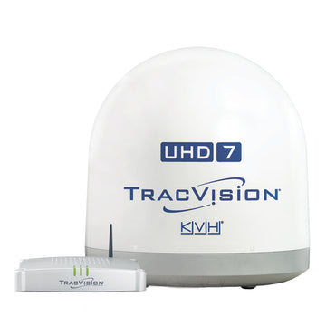 KVH TracVision UHD7 Marine Satellite TV Antenna, 4K UHD with TriAD™