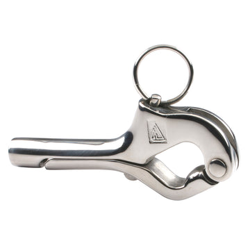 C. Sherman Johnson Snap Gate Hook - Body Only, 1/4"-28 LH, T-316 Stainless