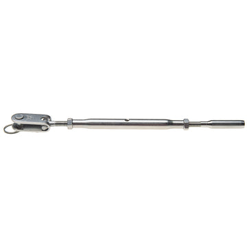 C. Sherman Johnson Closed Body Jaw Swage Tubular Turnbuckle, 3/16" Wire