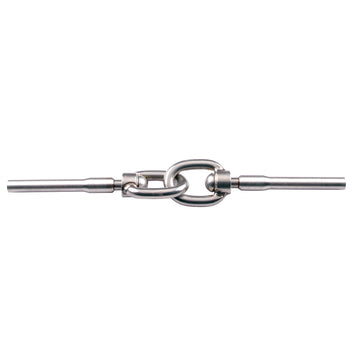 C. Sherman Johnson Interlocking Swivel Gate Eye, 1/8" Wire - T-316 Stainless