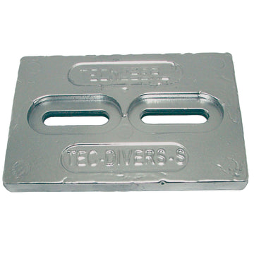 Tecnoseal Mini Aluminum Plate Anode, 6" x 4" x 1/2" – Made in Italy