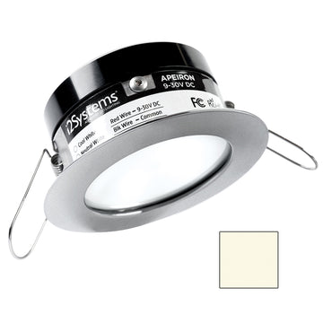I2Systems Apeiron PRO A503 Marine LED Downlight, Neutral White, Brushed Nickel