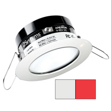 i2Systems Apeiron PRO A503 Marine LED Downlight, 3W Cool White/Red